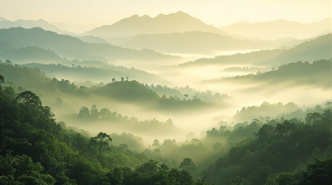 可可影视 - 溪谷清晨:第一缕阳光穿过竹林 可可影视 - 溪谷清晨:第一缕阳光穿过竹林